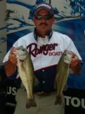 Robert Rikard took a 1-pound, 3-ounce lead on the South Carolina team with a combined catch of 17 pounds, 3 ounces.