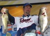 Russell Cecil hauled in day four's heaviest catch - 19-15 - for the win.