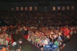 A look at part of the huge crowd that packed Summit Arena to watch local Scott Suggs win $1 million as the Forrest Wood Cup champion.