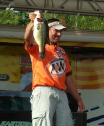 Brian Bylotas caught 18 pounds on day four and finished the tournament in sixth place in the Pro Division.