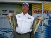 Brian LaClair took over the Delaware lead with a two-day catch of 18 pounds, 12 ounces.