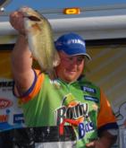 Bounty pro Jacob Powroznik of Prince George, Va., finished fifth with a four-day total of 44 pounds, 8 ounces, worth $4,291.00