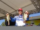 Yamaha pro Terry Bolton, who maintained his second-place spot will soon wed National Guard co-angler Pam Wood.