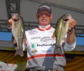 Tom Mann, Jr., of Buford, Ga., weighed in 11 pounds, 7 ounces today for a two-day total of 27 pounds, 3 ounces to claim the fifth place position.