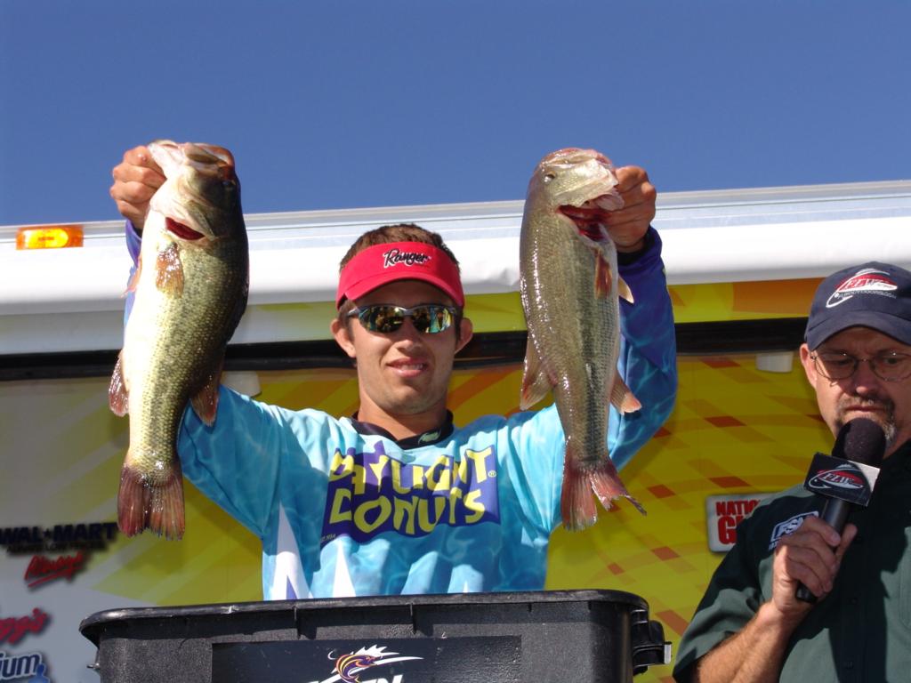 Image for Hopkins delivers again, retains pro lead at Lake Texoma