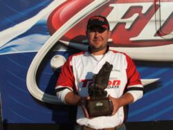 Blake Wilson of Prattsville, Ark., took home the top prize in the Co-angler Division at the Wal-Mart Bass Fishing League Regional Championship on Wright Patman Lake in Texarkana, Texas. 