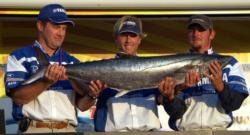 Team Hooligan overcame all adversity this week and won the 2007 Wal-Mart FLW Kingfish Tour Championship by catching this 36-pound, 7-ounce fish in the final round at Biloxi.
