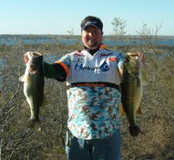 Michael Tuck used a swimbait en route to a 26-pound, 4-ounce catch. 
