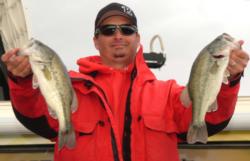 Tony Zanotelli of Redding, Calif., used a total catch of 23 pounds, 7 ounces to grab the top qualifying spot in the Co-angler Division heading into tomorrow