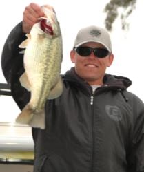 Co-angler Lester Albury of San Marcos, Calif., finished in fifth place with a total catch of 19 pounds, 15 ounces.