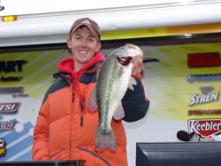 Finishing 13th overall, Josh Wray took big bass honors on the pro side with his 4-3.