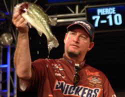 Snickers pro Greg Pugh finished fifth on his home lake and earned $20,000. 