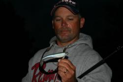 Chris McCall will focus on docks today and throw a swimbait.