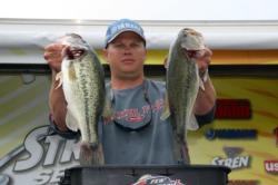 Cody Martin stayed close to the check-out point and found his second place limit by 7:40 a.m.