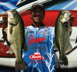 Moving around several times, Zack Thompson looked for current and found a 24-4 limit that landed him in second place.