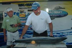 Capt. Quint Higdon of team Buck Wild finished the Sarasota Kingfish Tour event in fourth place.