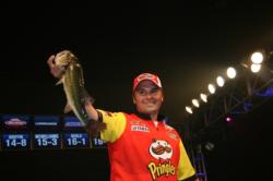 A dead fish penalty denied him critical weight, but Chris Martinovic still landed in third.