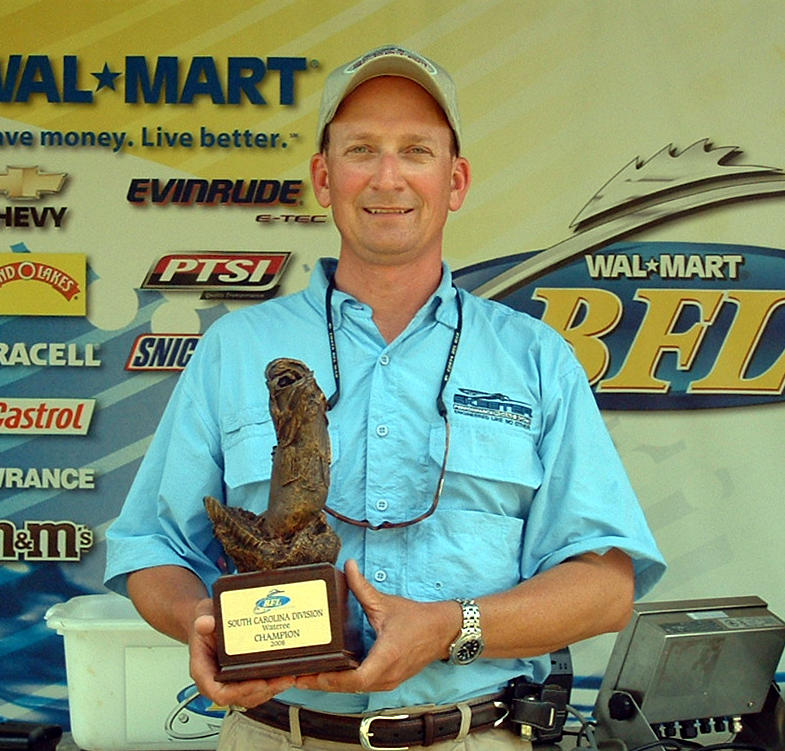 Image for Kelley best BFL boater on Lake Wateree