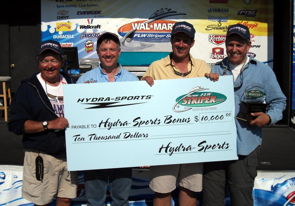Image for Little Grey Gull wins $30,000 FLW Striper Series event