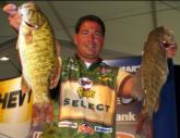 Pro Vic Vatalaro fell to fifth on day two of the Chevy Open.