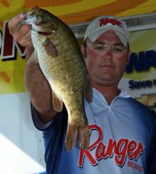 After relying on crankbaits and topwaters for most of the tournament, top pro Jason Ober fished a dropshot in the final round.