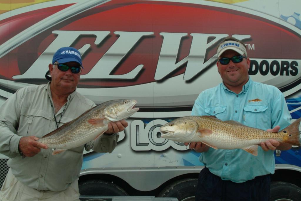 Image for Team Morgan leads Wal-Mart FLW Redfish Series event in Rockport