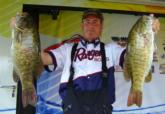 Second on the overall list and first in Indiana is Todd Kuhn with 60 pounds, 12 ounces.