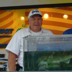 Jerry Manning is tied with Dan Miller in the Co-angler Division after two days of competition on the Mississippi River.