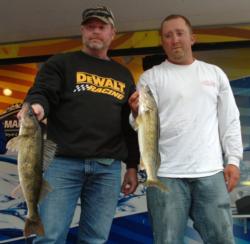 Boater Chad Carroll and co-angler Keith Eiden caught 12 pounds, 3 ounces on day two.