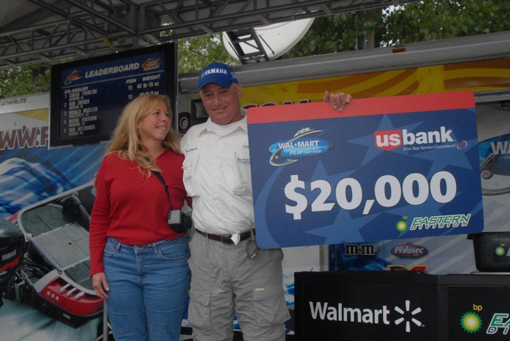 Image for Thurlow wins co-angler title on Lake Champlain