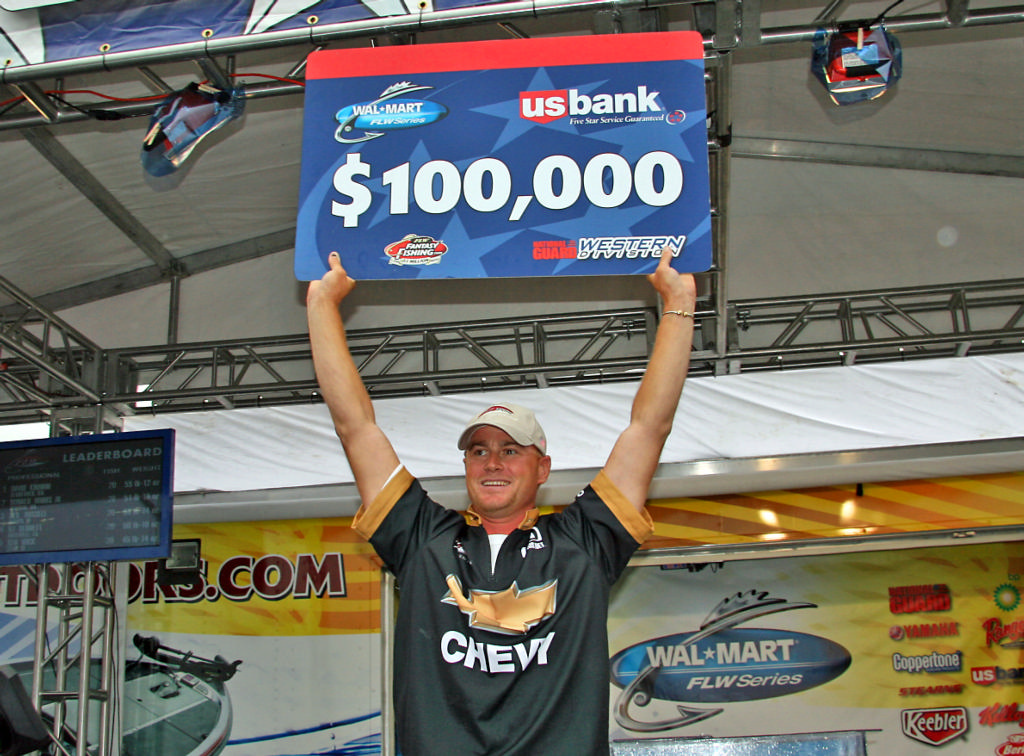 Image for Kromm wins $1 million Walmart FLW Series event on Columbia River