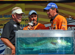 Kevin Shaw and Tadd Vandemark topped the field with the heaviest catch of the tournament.