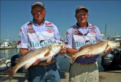 Father-son team, Steve White and Barnie White secured their top-5 placement with a strong day two catch.