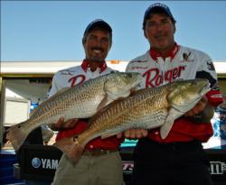 Tadd Vandermark and Kevin Shaw weighed their second 17-pound, 11-ounce bag in two days to win at Venice.