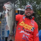 Greg Hackney of Gonzales, La., fished his way to a 13-pound, 1-ounce limit today which put him in fourth with a three-day total of 36 pounds, 1 ounce.