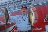 Ricky D. Scott of Van Buren, Ark., is now in contention for his second Stren Series Championship win with a two-day total of 25 pounds, 15 ounces for fifth place.