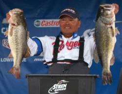 Pro Than Le is in fourth place after catching 31 pounds, 4 ounces Thursday.