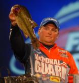 National Guard pro Ramie Colson of Cadiz, Ky., finished fourth with a two-day total of 34 pounds, 3 ounces worth $35,000.