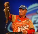 Berkley pro Sam Newby of Pocola, Okla., finished second with a two-day total of 37 pounds.