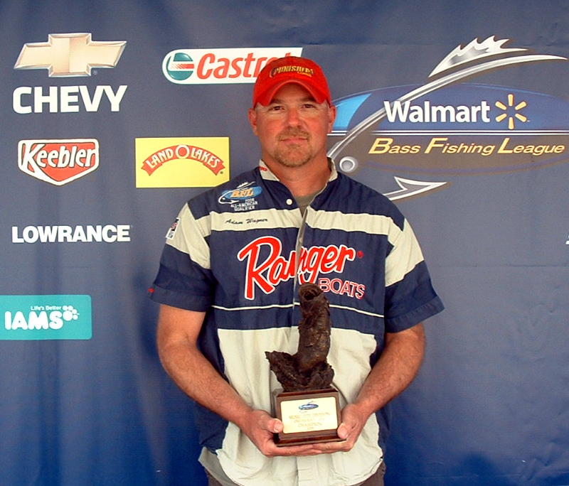 Image for Wagner wins Walmart BFL event on Old Hickory Lake