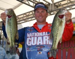 National Guard pro Scott Martin is fifth with 13 pounds, 1 ounce.