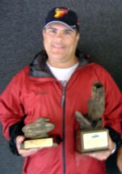 Keith Norris of Nashville, Tenn., earned $2,100 as the co-angler winner of the May 2 BFL Choo Choo Division event.