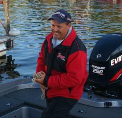 After winning the season opener on Lake Erie, pro Pat Byle is in contention to go back to back.  
