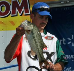 He fell two fish short of a limit, but Brian Futch had enough weight to lock up second place.