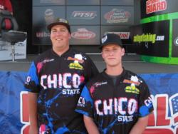 The Chico State team of Mike Reis and Marshal Smith of Chico, Calif., took second place overall. 
