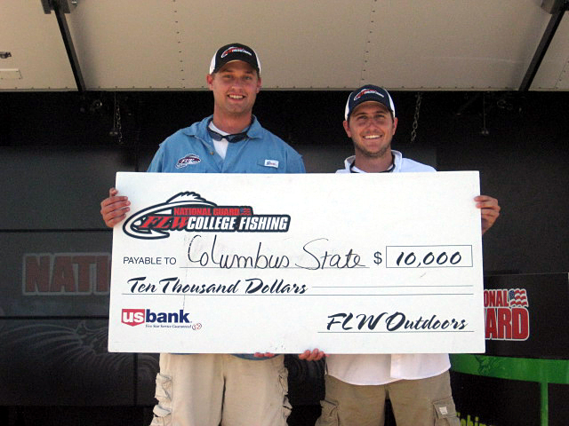 Image for Columbus State wins college fishing event on Wheeler Lake