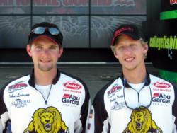 Freed-Hardeman University took third in the FLW College Fishing Southeast event, represented by the team of John Lawson of Henderson, Tenn., and Nathan Pirtle of Counce, Tenn., six bass, 10-9.
