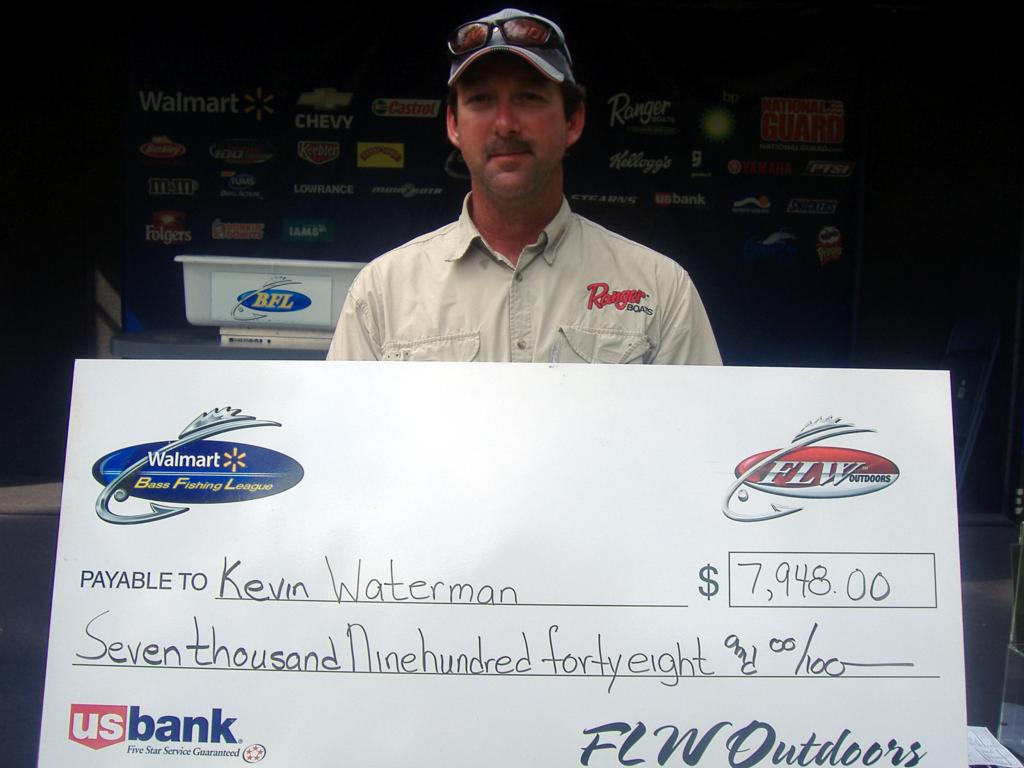 Image for Waterman wins Walmart BFL event on Potomac River