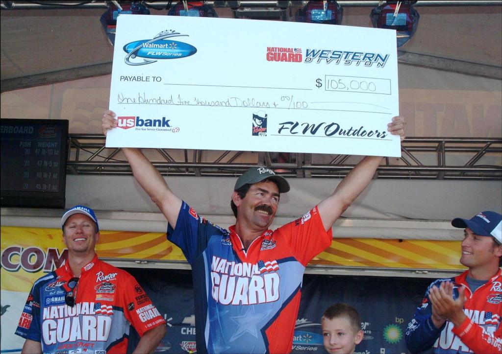 Image for Russell wins Walmart FLW Series event on Columbia River