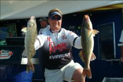 Scott Steil of RIchmond, Minn. is in fifth place with 13 pounds.